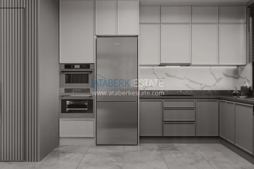 Приобрести Новый проект камерного жилого комплекса в Аланьи, район Джикджилли. Рассрочка до 3-х лет 5 