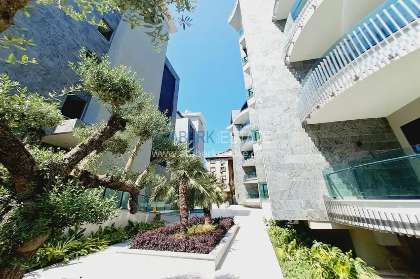 Новый жилой комплекс в центре Алании - район пляжа Кейкубат 5 