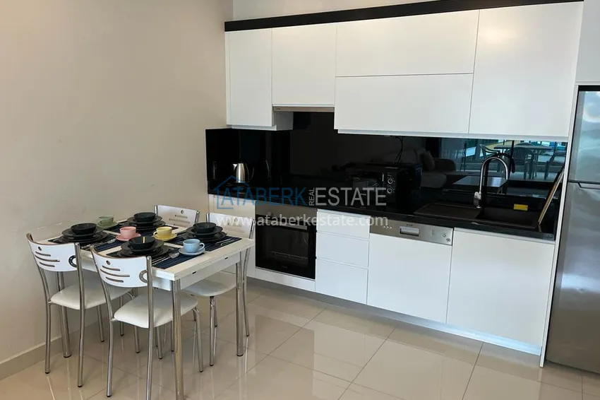 Приобрести Квартира 1+1 меблированная в резиденции премиум сегмента, район Каргыджак – Алания 5 