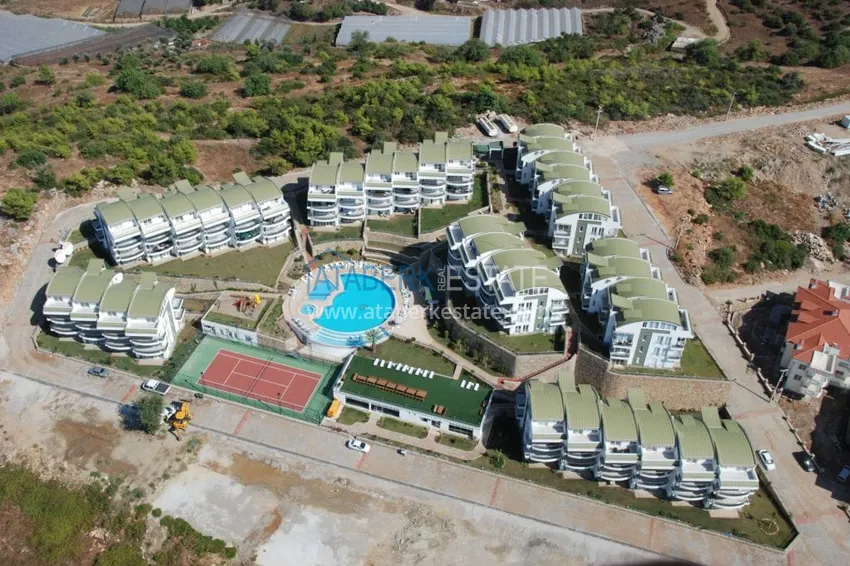 Приобрести Пентхаус-дуплекс с мебелью в центре Алании - район пляжа Клеопатра 5 