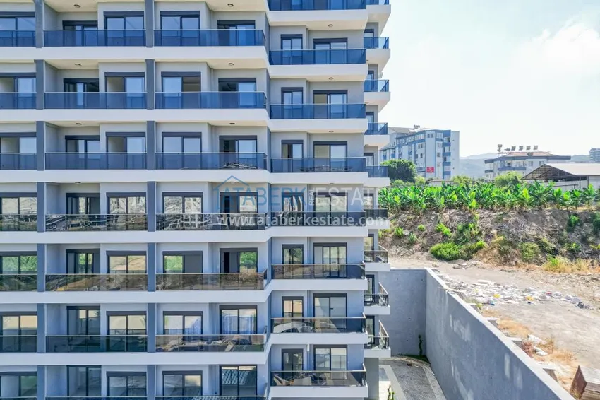 Двухкомнатная квартира с чистовой отделкой в новом комплексе - район Махмутлар, Алания 4 