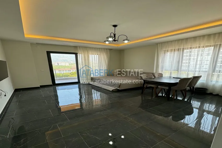 Приобрести Квартира 1+1 с новой мебелью и видом на горы в современном комплексе - район Махмутлар, Алания 6 