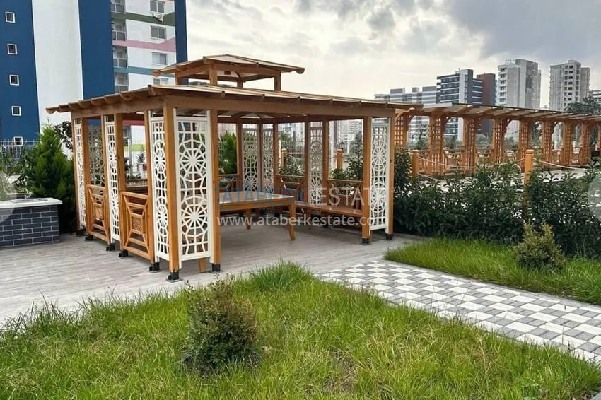 Двухкомнатная квартира в микрорайоне Арпачбахшиш, Мерсин 5 