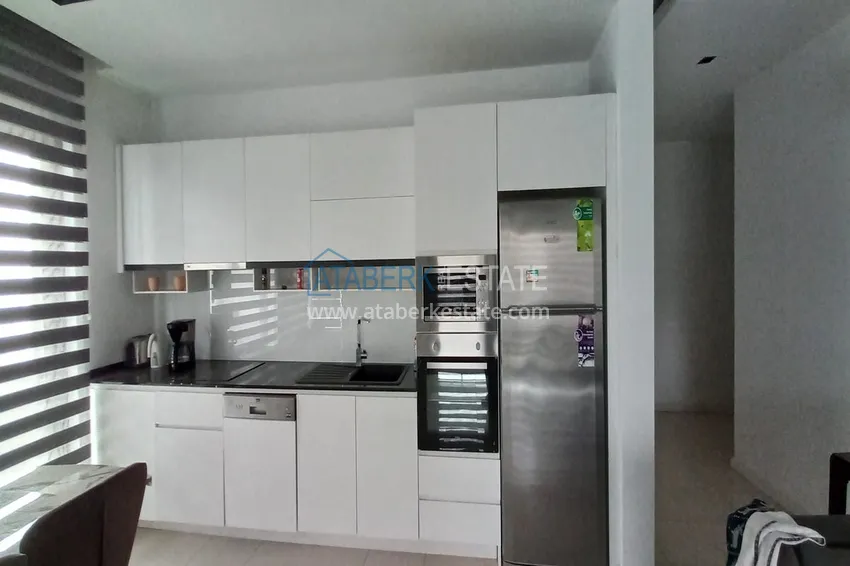 Приобрести Трехкомнатная квартира под ключ с видом на море на первой береговой линии – Оба, Алания 6 