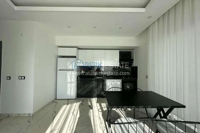 Приобрести Двухкомнатные меблированные квартиры с видом на море, район Кестель, Алания 5