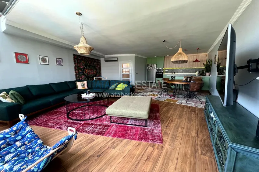 Приобрести Двухуровневый пентхаус с авторским дизайном и исключительными видовыми характеристиками – Тосмур, Алания 5 