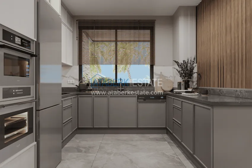 Приобрести Новый проект камерного жилого комплекса в Аланьи, район Джикджилли. Рассрочка до 3-х лет 6 