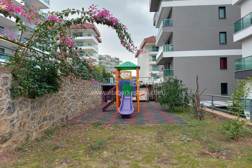 Дуплекс 5+1 в комплексе на первой береговой линии. Район Каргыджак, Алания  13 