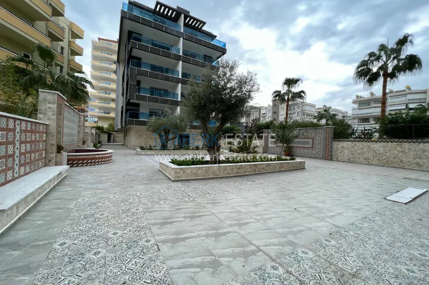 Квартира в Махмутларе с дизайнерским интерьером и прямым видом на море 6 