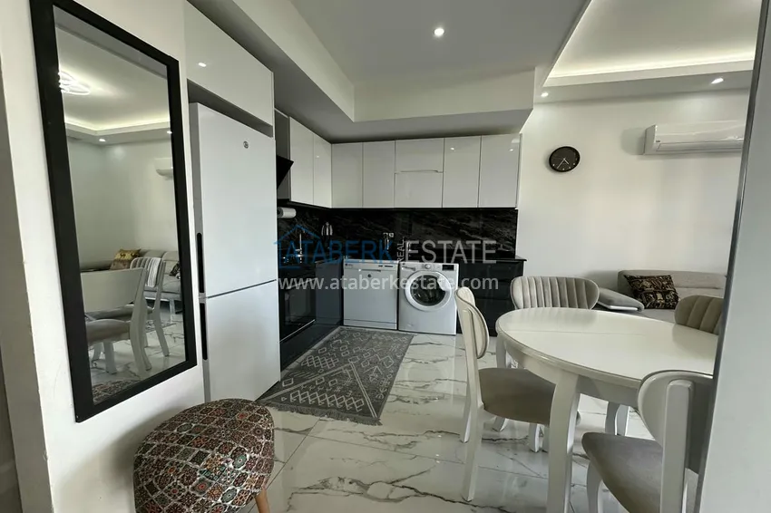 Приобрести Двухкомнатные меблированные квартиры с видом на море, район Кестель, Алания 20