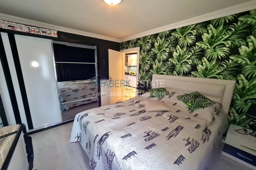 Приобрести Двухкомнатная квартира под ключ в престижном комплексе, район Оба, Алания 6