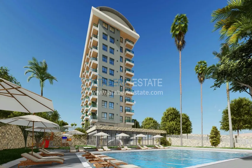 Квартиры в Махмутларе от инвестора в строящемся комплексе 8