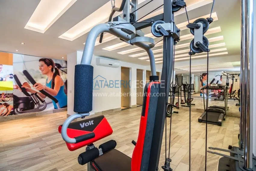 Пентхаус-дуплекс с мебелью в центре Алании - район пляжа Клеопатра 7 