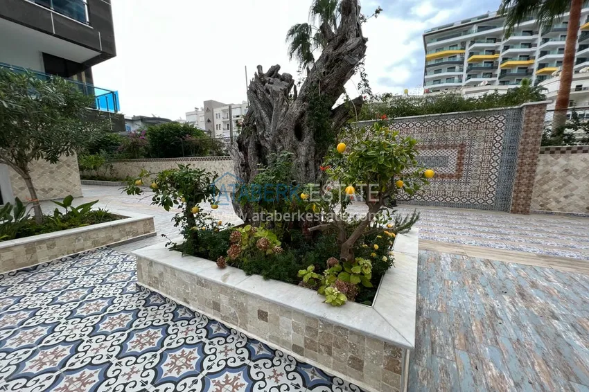 Квартира в Махмутларе с дизайнерским интерьером и прямым видом на море 7 