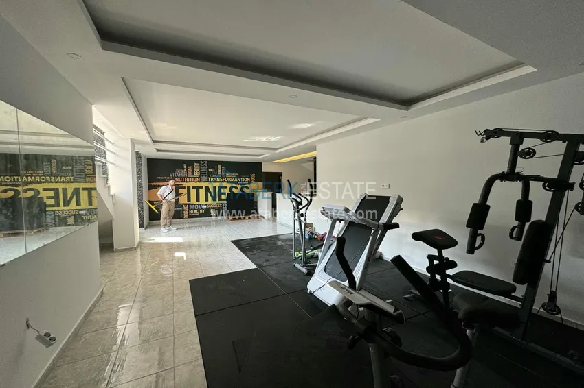 Дуплекс 2+1 с видом на море и горы – район Каргыджак, Алания 7 