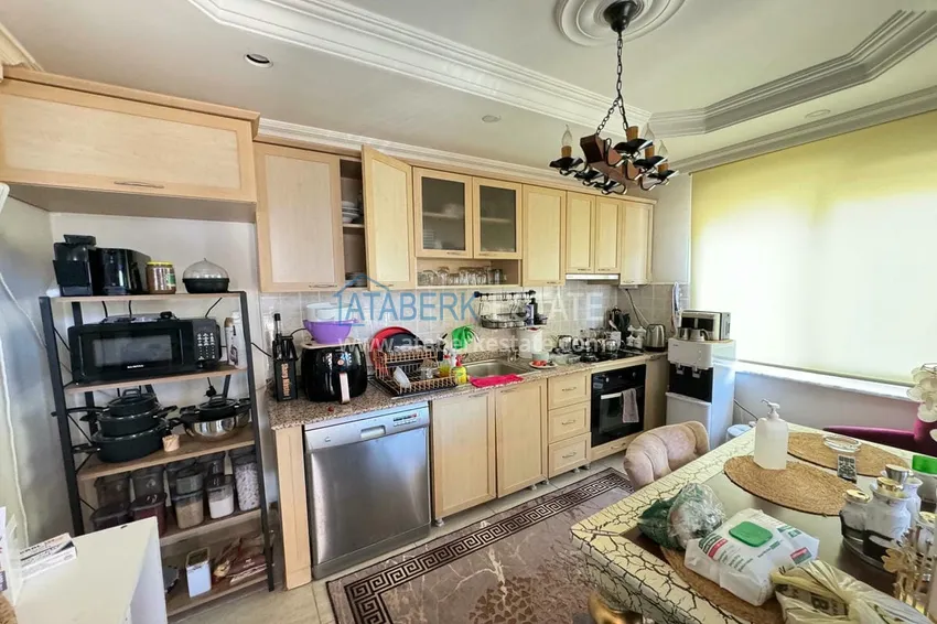 Приобрести Квартира 2+1 с отдельной кухней и видом на море, район Оба – Алания 7