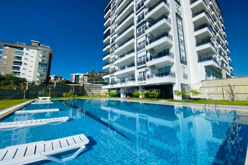 Краткосрочная аренда от 10 дней - двухкомнатной квартиры в районе Авсаллар, Алания №66 7 