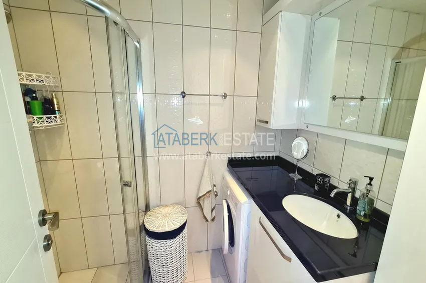 Приобрести Двухкомнатная квартира под ключ в престижном комплексе, район Оба, Алания 7