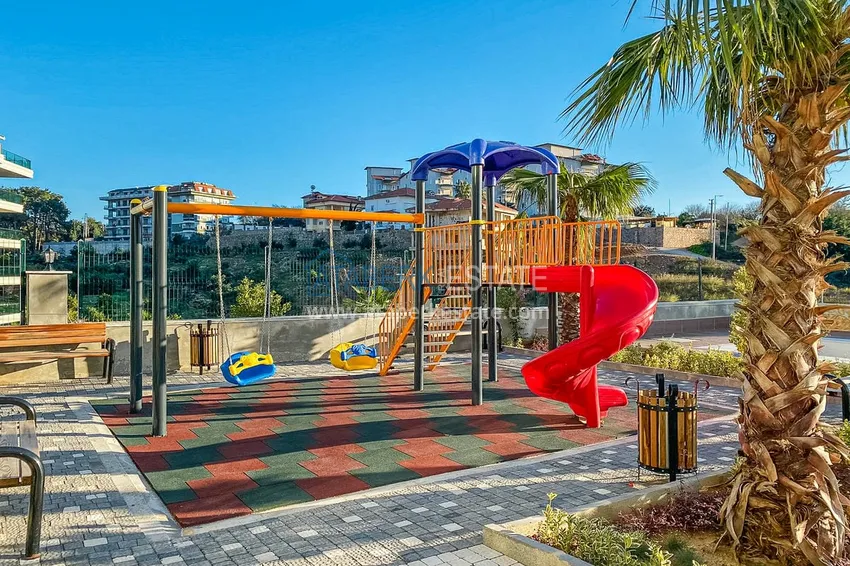 Новый современный жилой комплекс в Алании, район Оба 7 