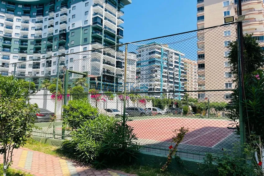 Квартира 2+1 с мебелью, видом на море и горы, район Махмутлар – Алания 9