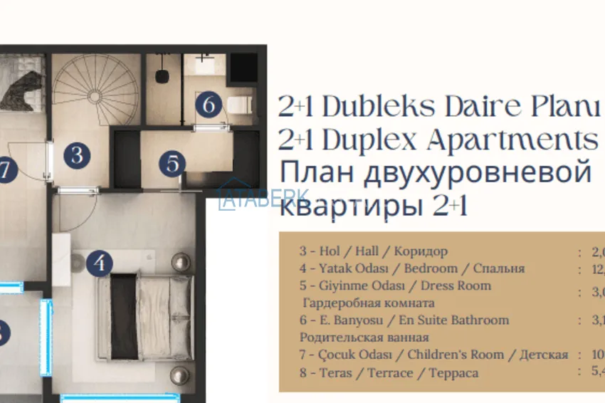 Приобрести Новый проект камерного жилого комплекса в Аланьи, район Джикджилли. Рассрочка до 3-х лет 8 