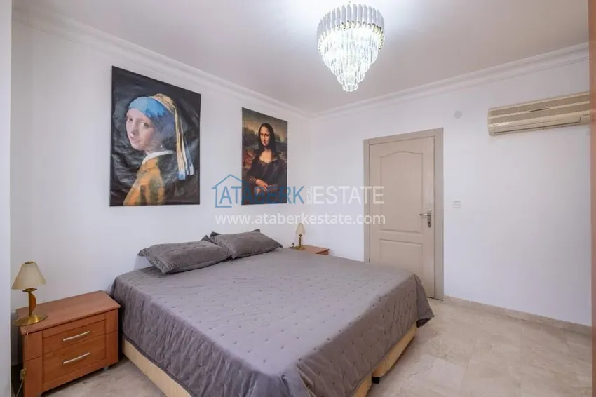 Приобрести Двухэтажная вилла с мебелью в коттеджном комплексе – Алания, район Конаклы 10 