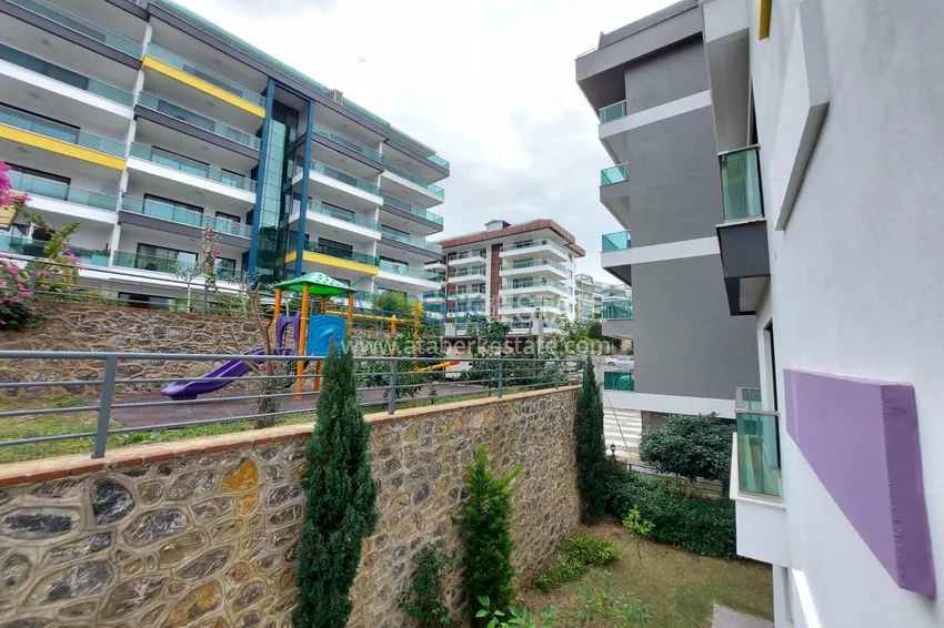 Дуплекс 5+1 в комплексе на первой береговой линии. Район Каргыджак, Алания  15 