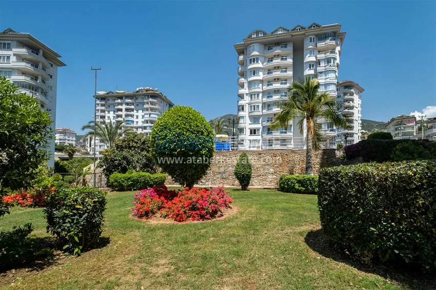 Квартира 2+1 меблированная с видом на горы и море в престижном комплексе, район Джикджилли – Алания 14 