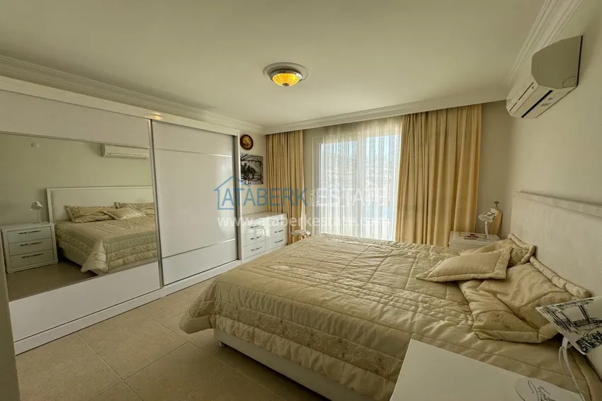 Приобрести Квартира 2+1 меблированная с видом на горы и море в престижном комплексе, район Джикджилли – Алания 8 