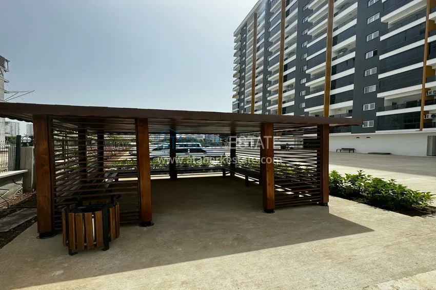 Двухкомнатный пентхаус с чистовой отделкой, видом на горы и море - Томюк, Мерсин 12 