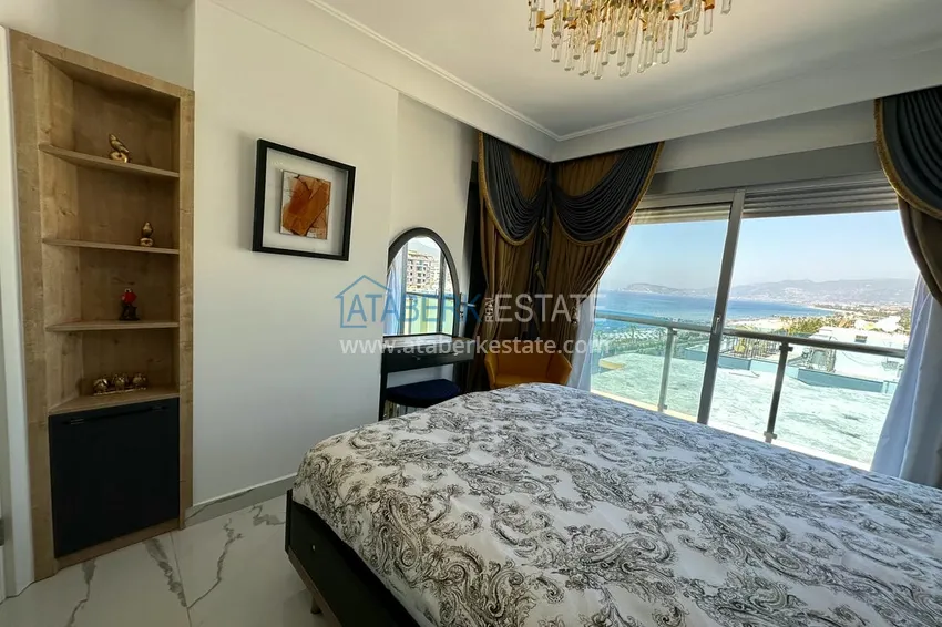 Приобрести Квартира в Махмутларе с дизайнерским интерьером и прямым видом на море 9 