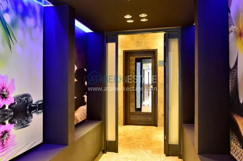 Трехкомнатная квартира под ключ с видом на море на первой береговой линии – Оба, Алания 10 