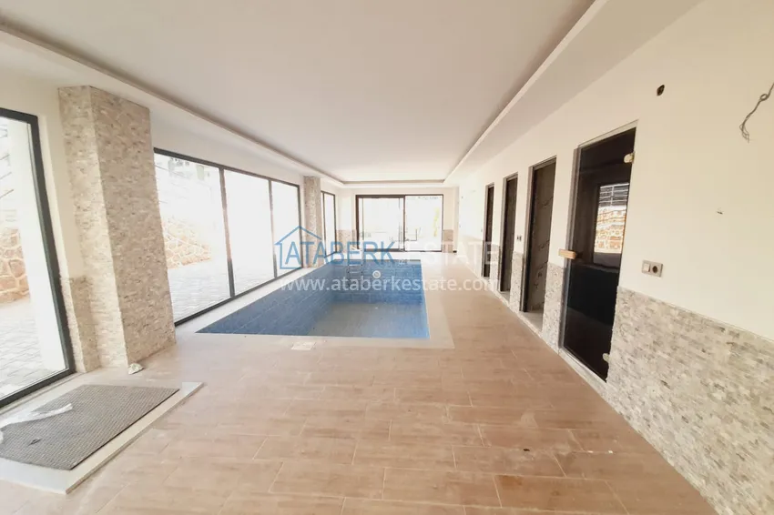 Двухуровневая квартира с чистовой отделкой в новом комфортабельном комплексе в районе Оба, Алания 9 