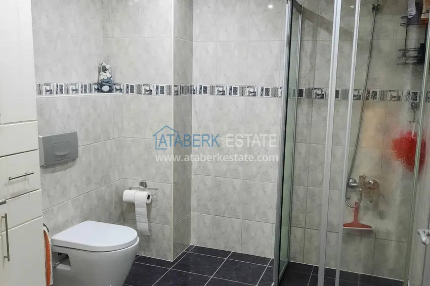 Приобрести Аренда трехкомнатной квартиры в комплексе с отличной инфраструктурой – Алания, район Тосмур №5 10 