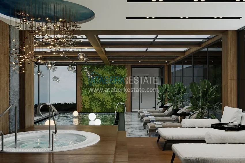 Квартиры от инвестора с рассрочкой в комфортабельном строящемся комплексе – Алания, Оба 9 