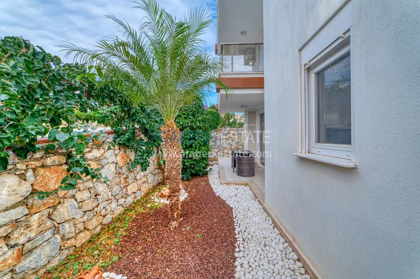 Приобрести Линейна квартира 3+1 под ключ с выходом в сад и видом на море - район Конаклы, Алания 9 