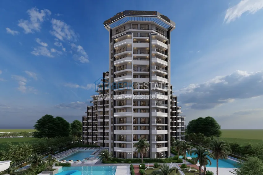 Масштабный курортный комплекс на этапе строительства – Северный Кипр, Газиверен 9 