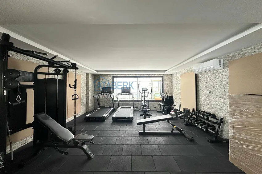 Недвижимость под ВНЖ! Трехкомнатная квартира под ключ с видом на море в районе Тосмур, Алания 9 