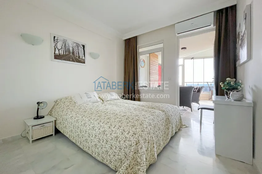 Приобрести Недвижимость под ВНЖ! Трехкомнатная квартира под ключ с видом на море в районе Тосмур, Алания 9 