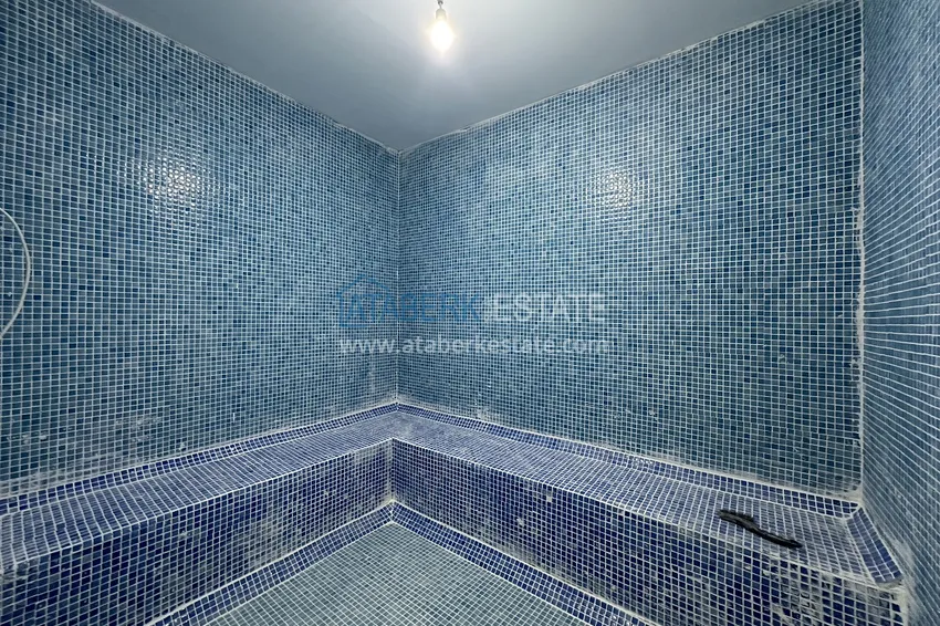 Двухкомнатные меблированные квартиры с видом на море, район Кестель, Алания 9