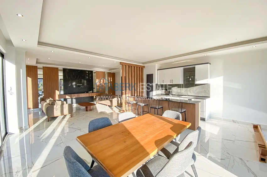 Новый современный жилой комплекс в Алании, район Оба 9 