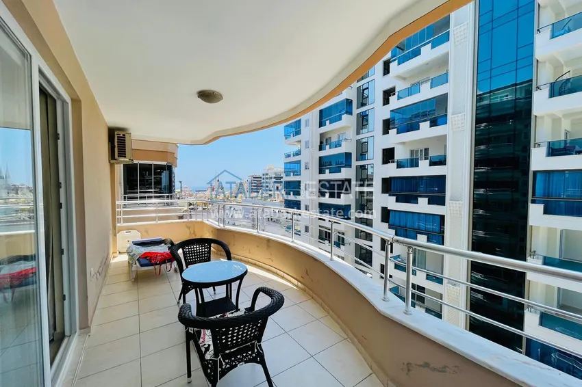 Приобрести Квартира 2+1 с мебелью, видом на море и горы, район Махмутлар – Алания 10