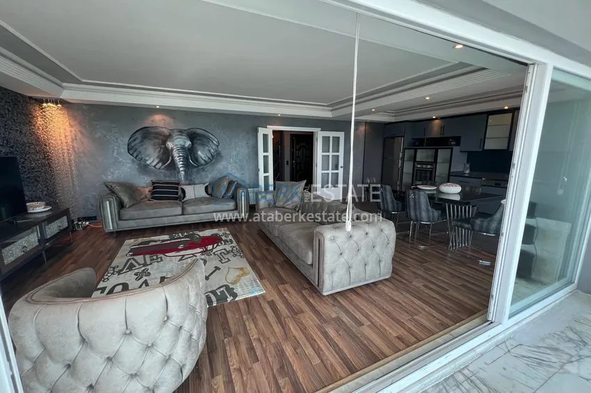 Приобрести Квартира 3+1 меблированная с открытым видом на море, подходит под ВНЖ и гражданство - Тосмур, Алания 11 