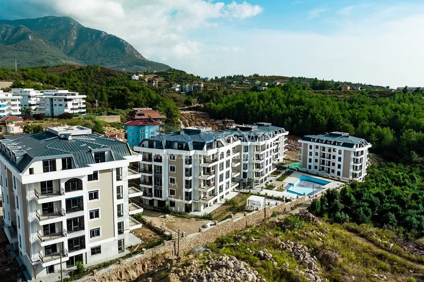 Новый эксклюзивный жилой комплекс в Алании, район Оба - квартиры от застройщика 8 