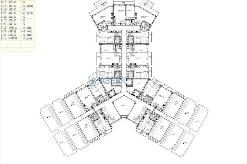 Купить дешево Масштабный курортный комплекс на этапе строительства – Северный Кипр, Газиверен 39 