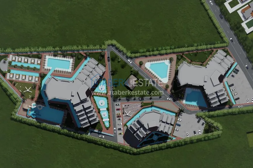 Купить дешево Масштабный курортный комплекс на этапе строительства – Северный Кипр, Газиверен 1 