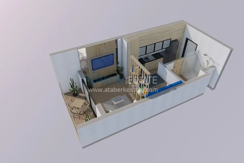 Приобрести Строящийся проект жилого комплекса в Тедже, Мерсин – выгодное вложение в будущее 6 