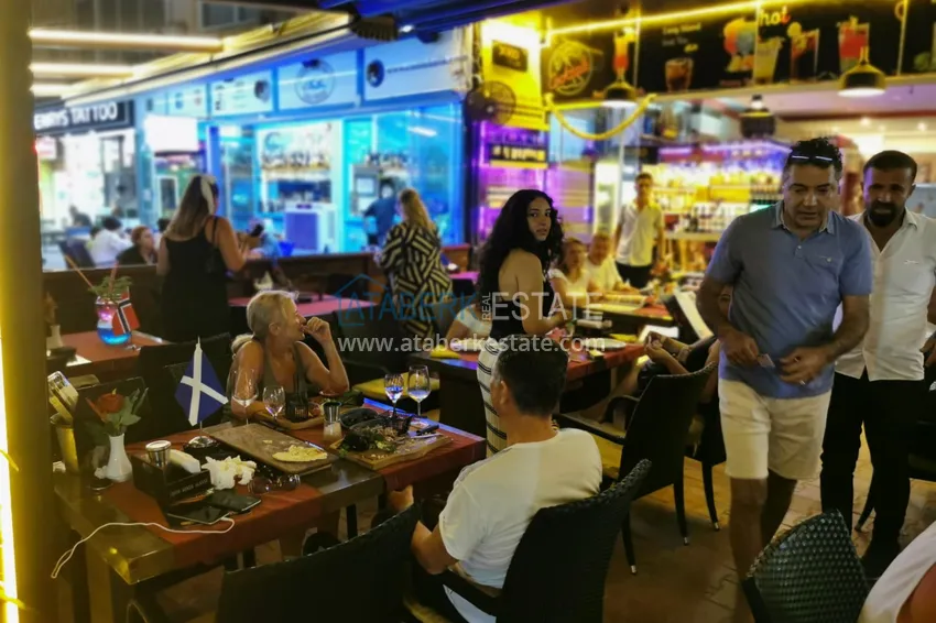 Готовый Бизнес с Гарантированным Доходом. Кафе в Центре Алании, Район Дамлаташ 27 