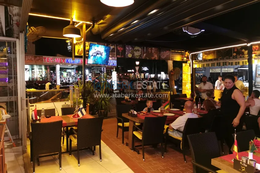 Готовый Бизнес с Гарантированным Доходом. Кафе в Центре Алании, Район Дамлаташ 32 