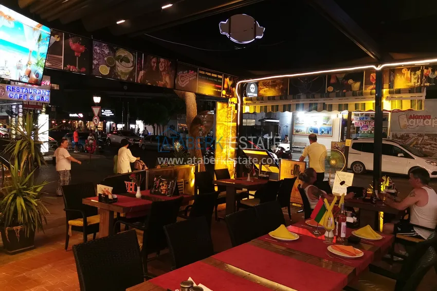 Готовый Бизнес с Гарантированным Доходом. Кафе в Центре Алании, Район Дамлаташ 33 